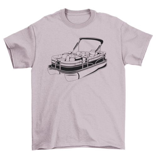 Pontoon Boat Tee