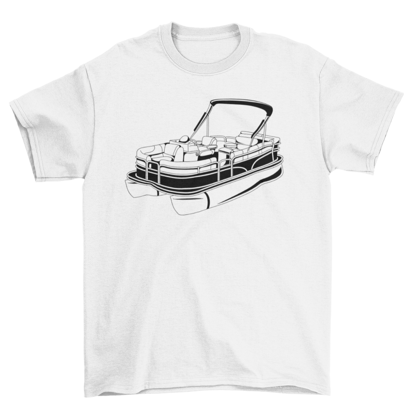 Pontoon Boat Tee
