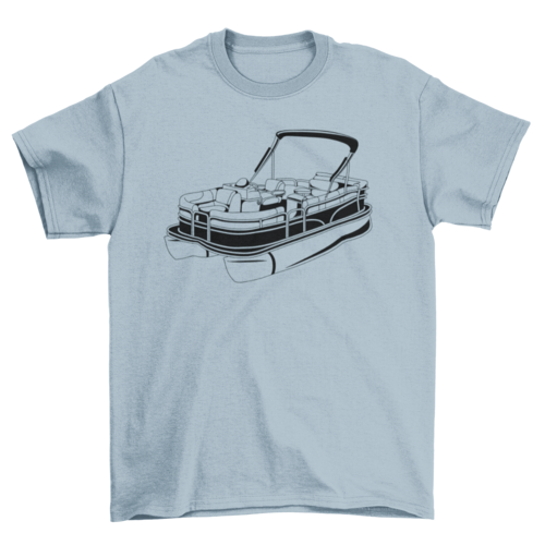 Pontoon Boat Tee