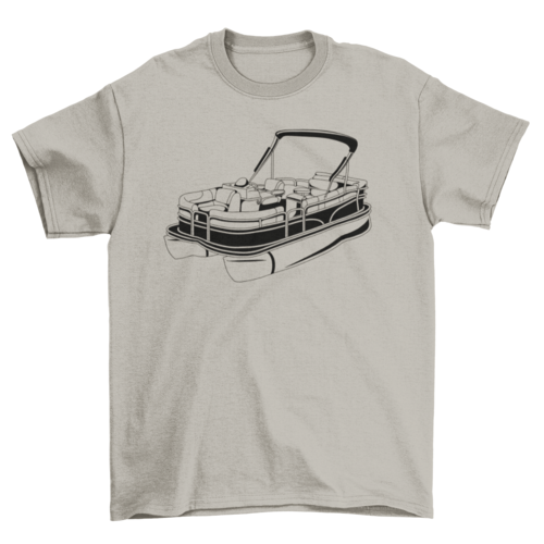 Pontoon Boat Tee