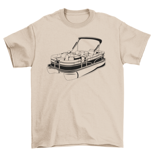 Pontoon Boat Tee