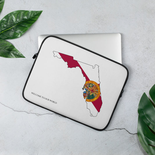 'World of Florida' Laptop Sleeve