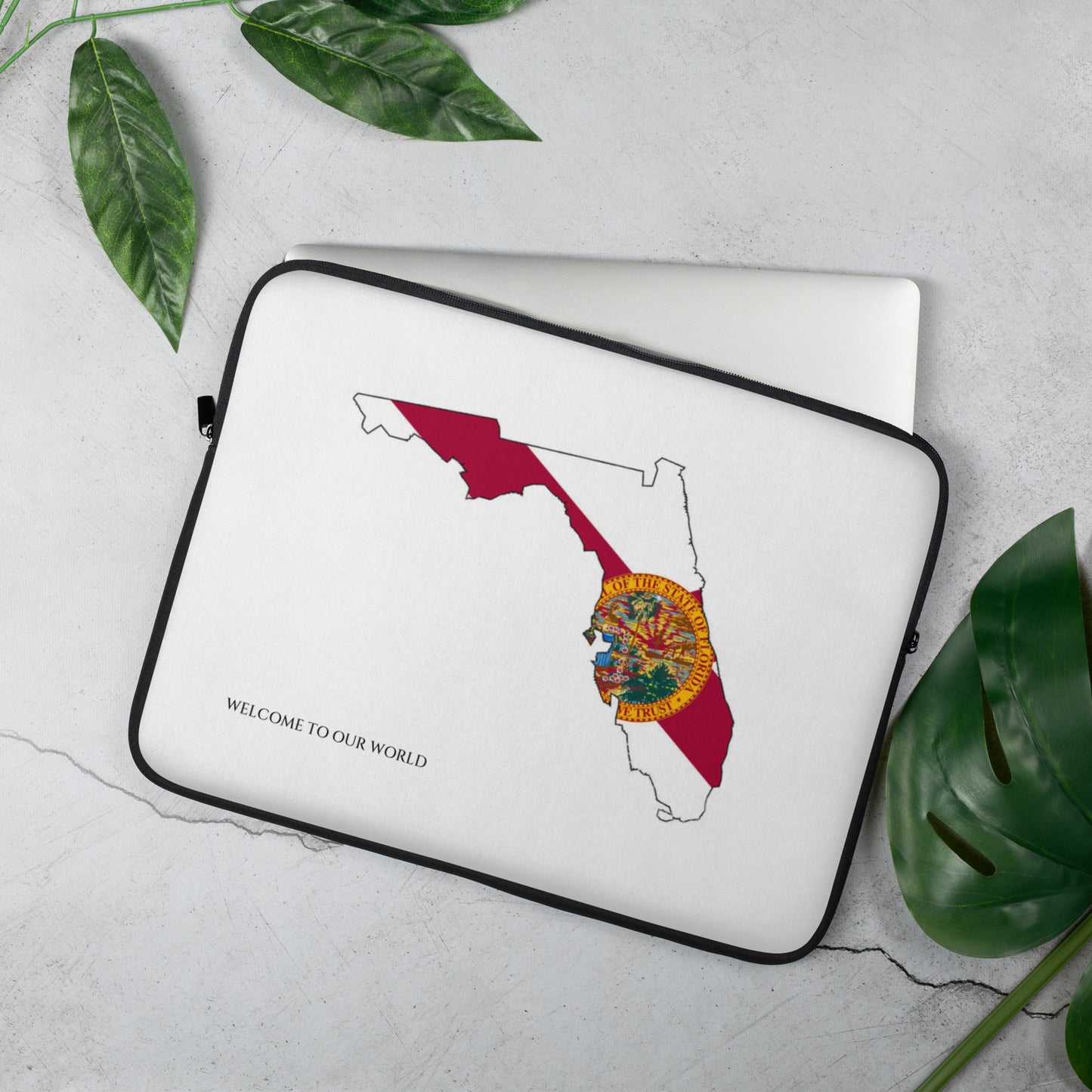 'World of Florida' Laptop Sleeve