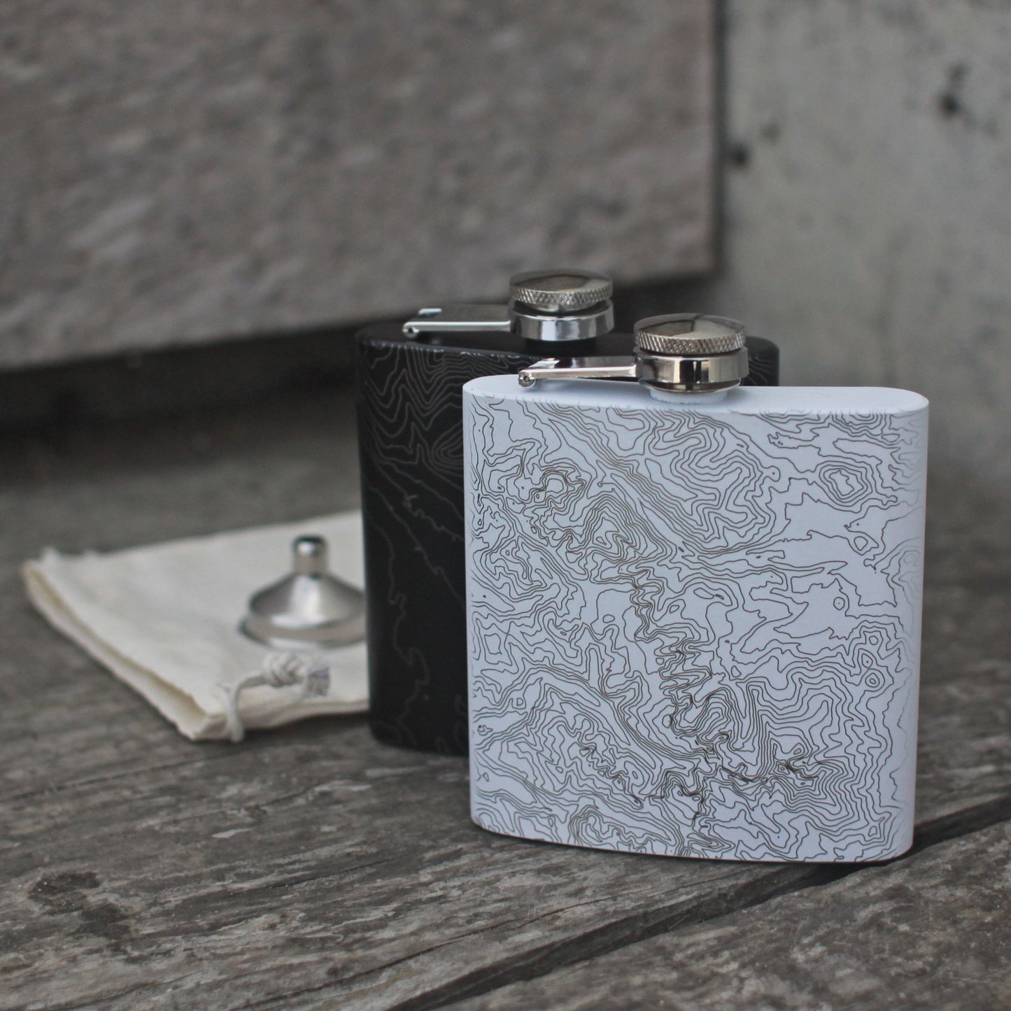 Niceville Engraved Flask