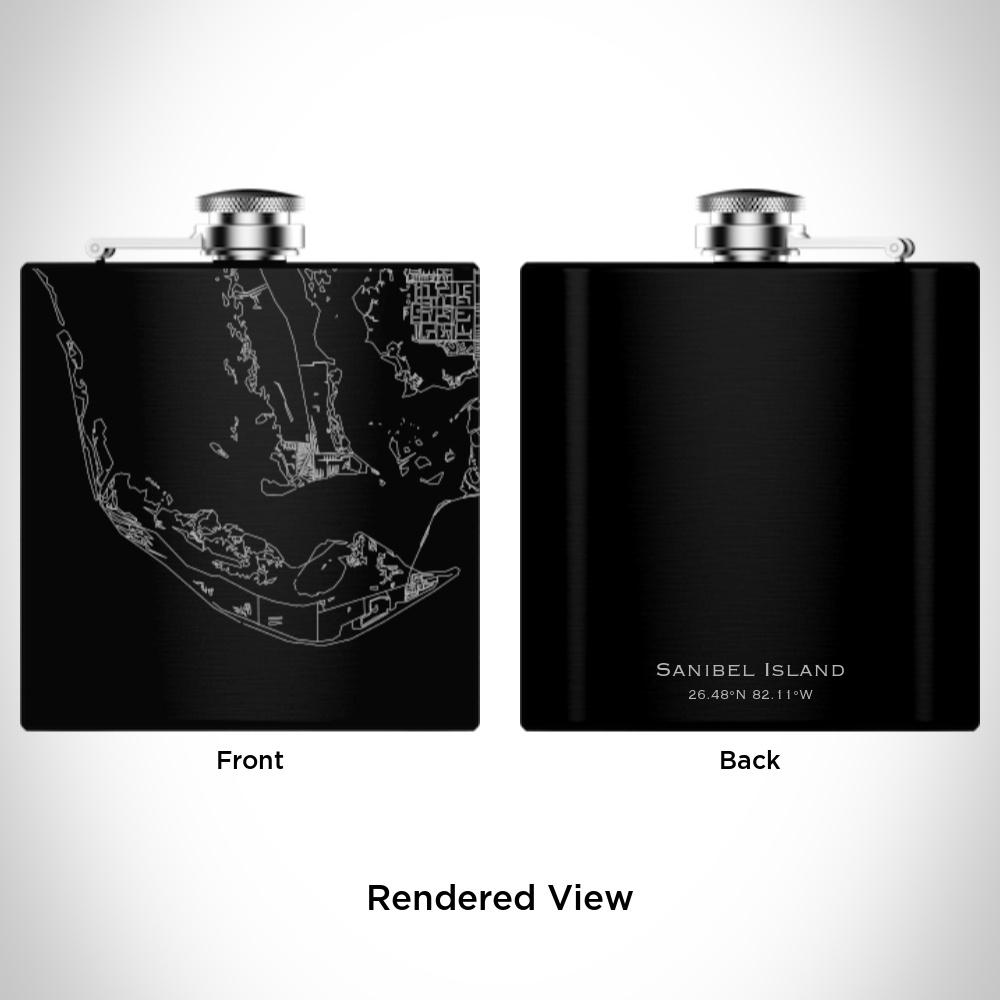 Sanibel Island Flask